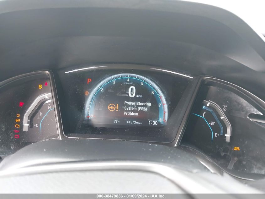 2017 HONDA CIVIC EXL - SHHFK7H71HU200976