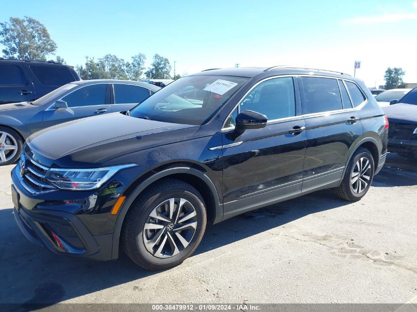 2023 VOLKSWAGEN TIGUAN 2.0T S - 3VVRB7AX7PM107027