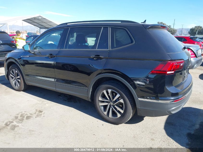 2023 VOLKSWAGEN TIGUAN 2.0T S - 3VVRB7AX7PM107027