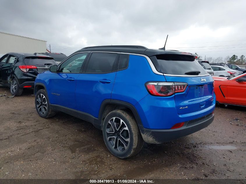 2022 JEEP COMPASS LIMITED 4X4 - 3C4NJDCB0NT223804