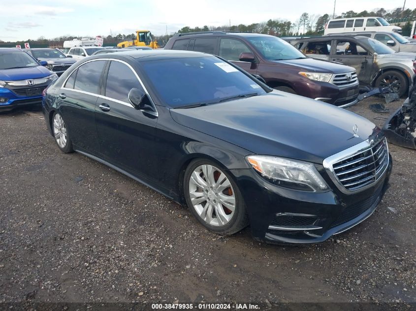 WDDUG8FBXFA136682 | 2015 MERCEDES-BENZ S 550