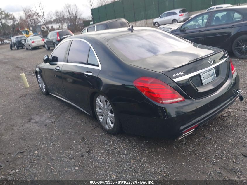 WDDUG8FBXFA136682 | 2015 MERCEDES-BENZ S 550