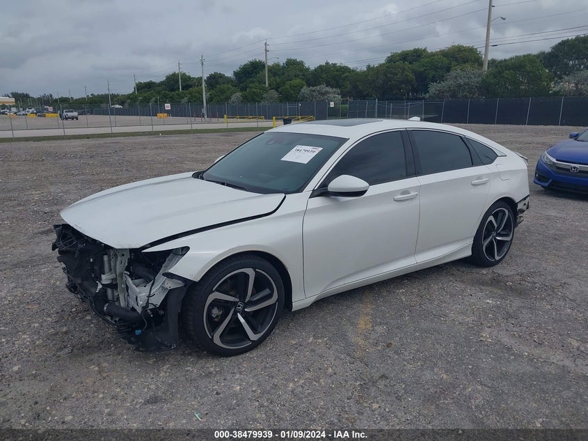 VIN 1HGCV2F35KA015832 2019 HONDA ACCORD SPORT