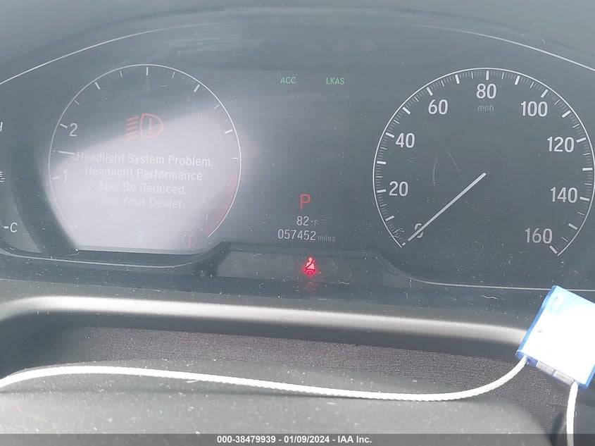 VIN 1HGCV2F35KA015832 2019 HONDA ACCORD SPORT
