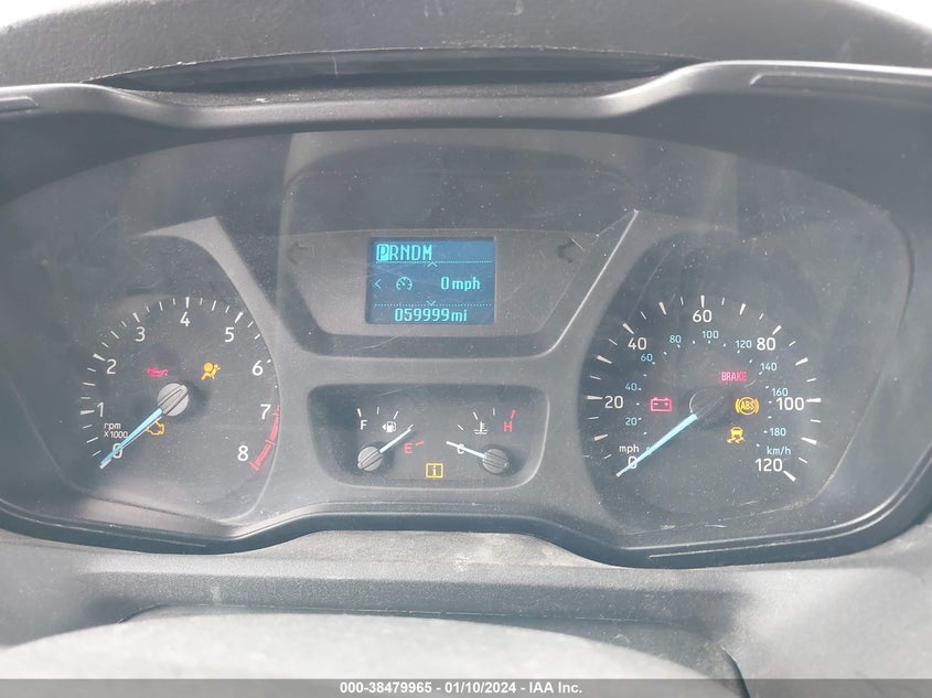 VIN 1FTYE2CMXJKA79181 2018 FORD TRANSIT-150 T-150