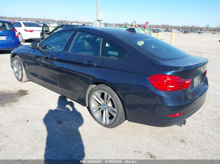 2015 BMW 428 GRAN COUPE WBA4A5C54FG052599