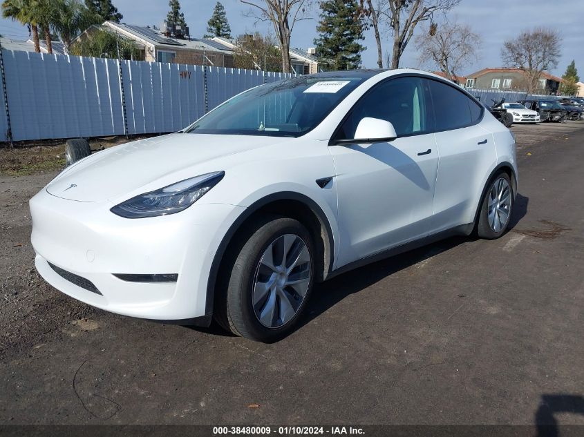 2021 TESLA MODEL Y - 5YJYGAEE4MF301354