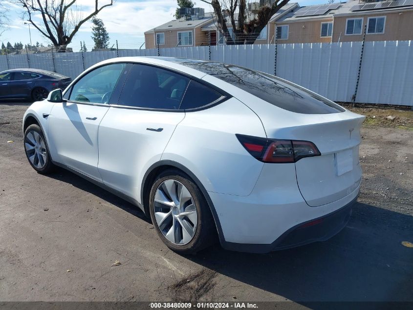 2021 TESLA MODEL Y - 5YJYGAEE4MF301354