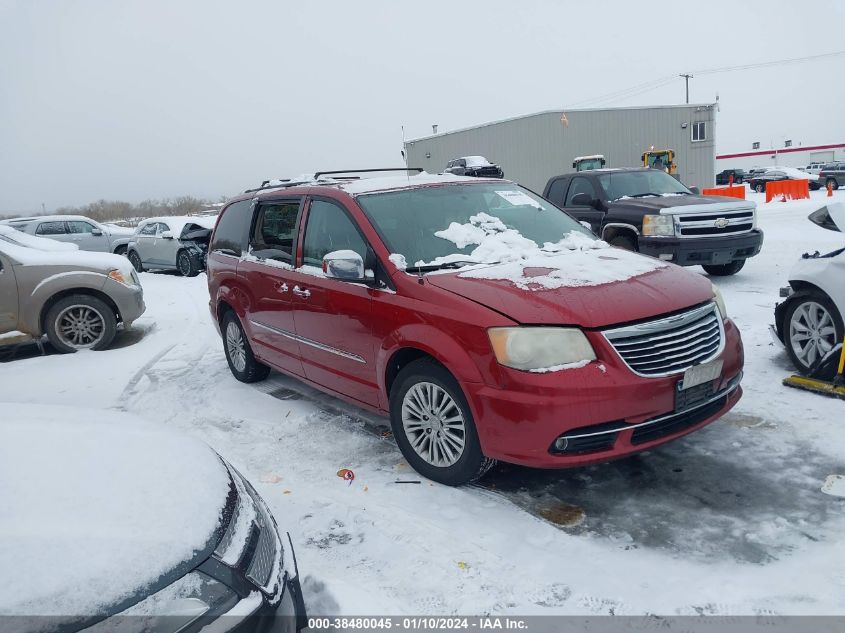 2013 CHRYSLER TOWN & COUNTRY TOURING-L - 2C4RC1CG1DR713661