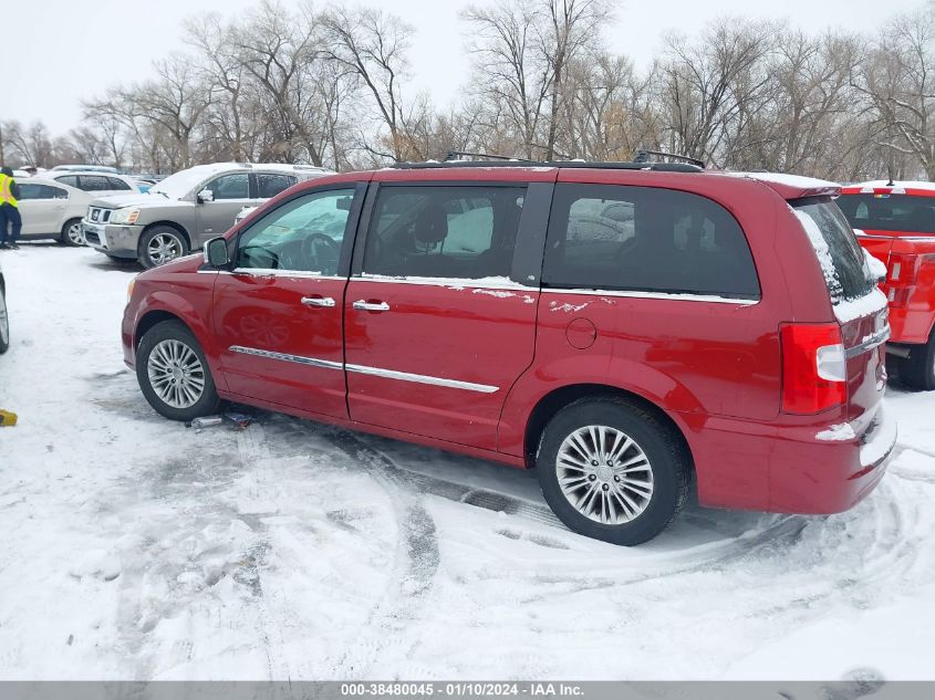 2013 CHRYSLER TOWN & COUNTRY TOURING-L - 2C4RC1CG1DR713661