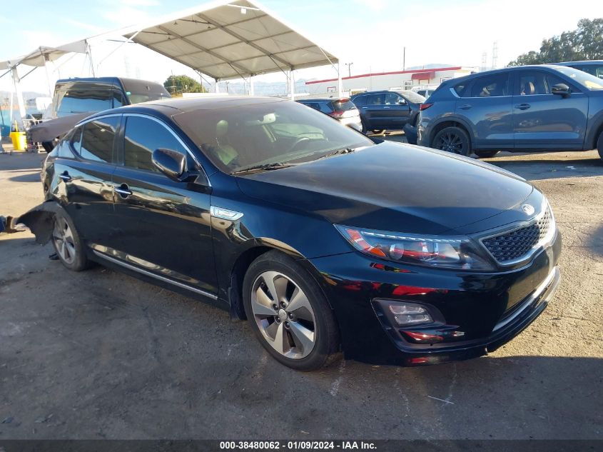 2014 KIA OPTIMA HYBRID EX - KNAGN4AD5E5067872