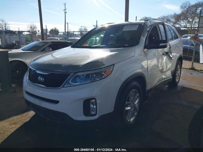 2014 KIA SORENTO LX - 5XYKT4A60EG541402