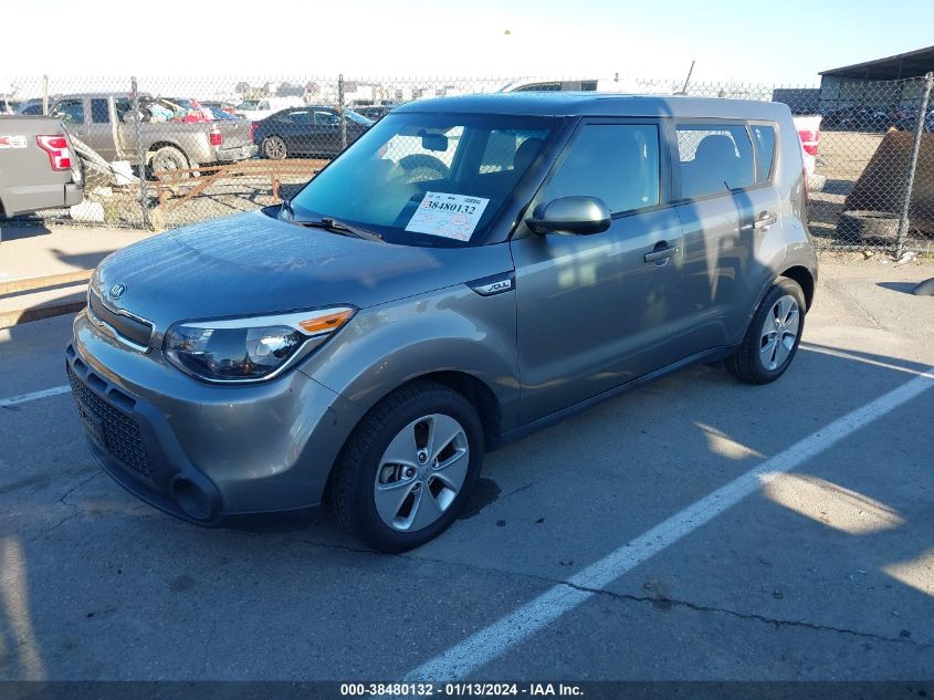 2015 KIA SOUL - KNDJN2A29F7200540