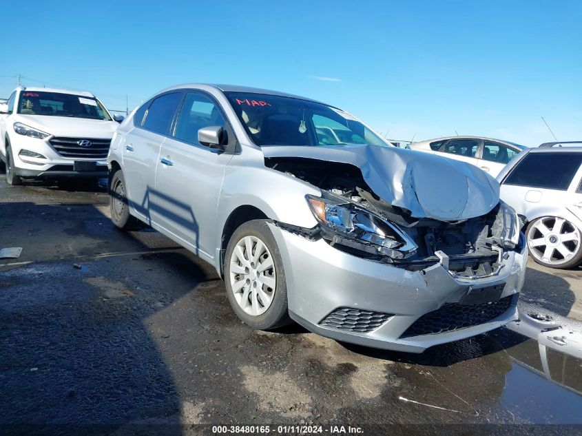 2016 NISSAN SENTRA S - 3N1AB7AP4GY290345