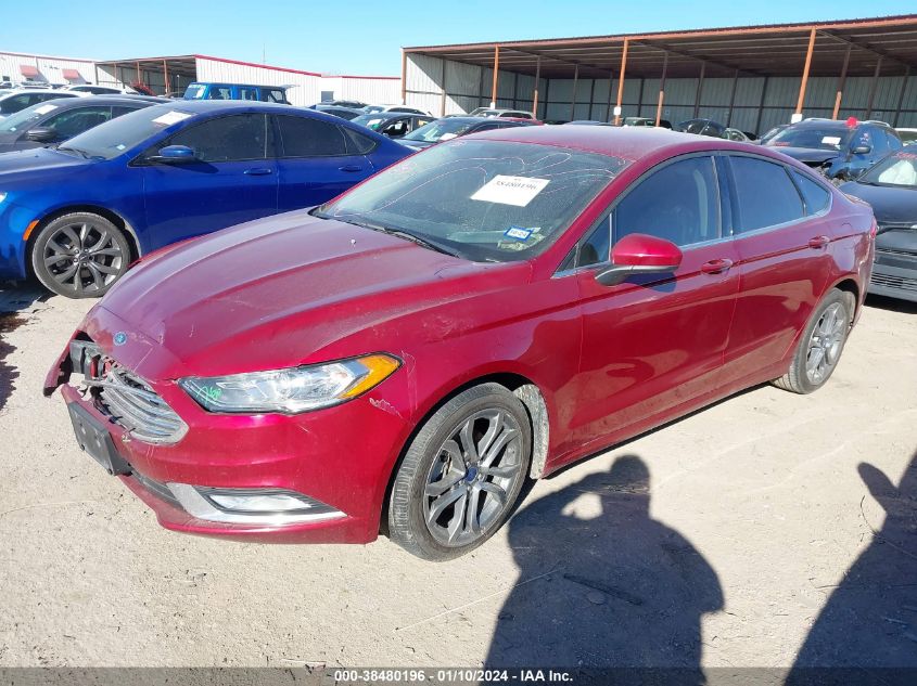 2017 FORD FUSION SE - 3FA6P0H79HR407517