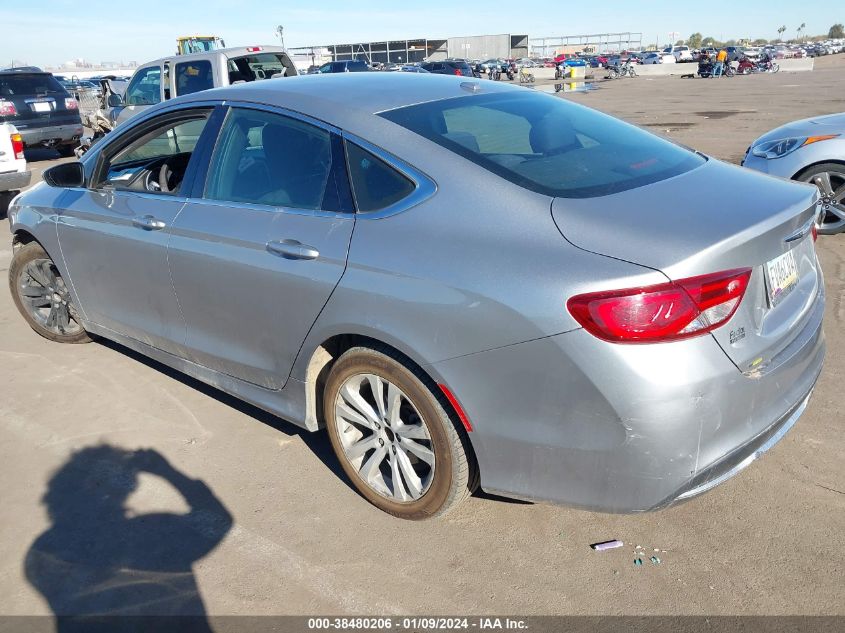 2015 CHRYSLER 200 LIMITED - 1C3CCCAB3FN587560