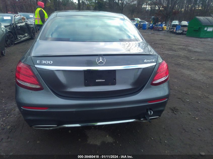 2018 MERCEDES-BENZ E 300 4MATIC - WDDZF4KB8JA388771