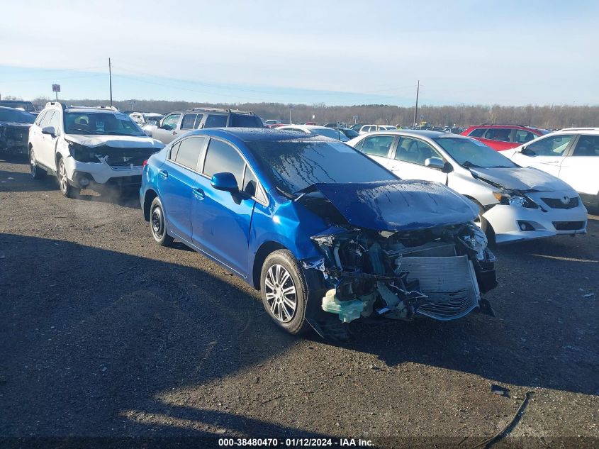 2013 HONDA CIVIC LX - 19XFB2F57DE041855