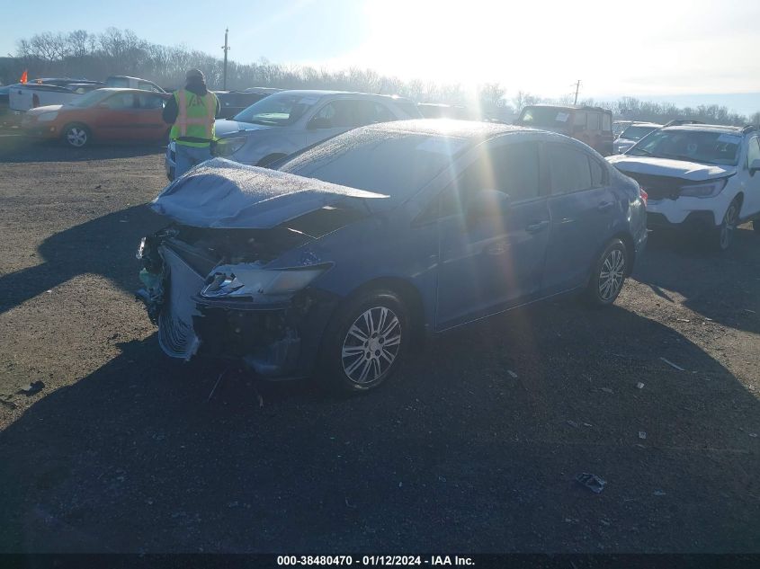 2013 HONDA CIVIC LX - 19XFB2F57DE041855