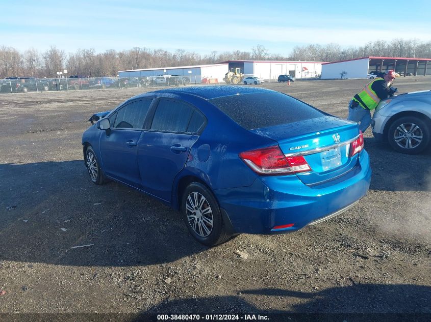 2013 HONDA CIVIC LX - 19XFB2F57DE041855