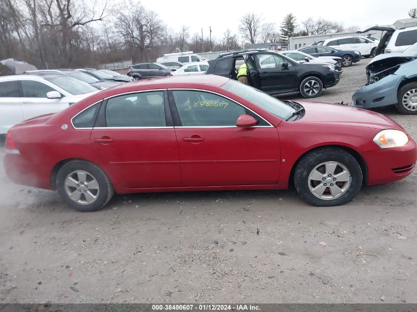 2G1WT58N689135749 | 2008 CHEVROLET IMPALA