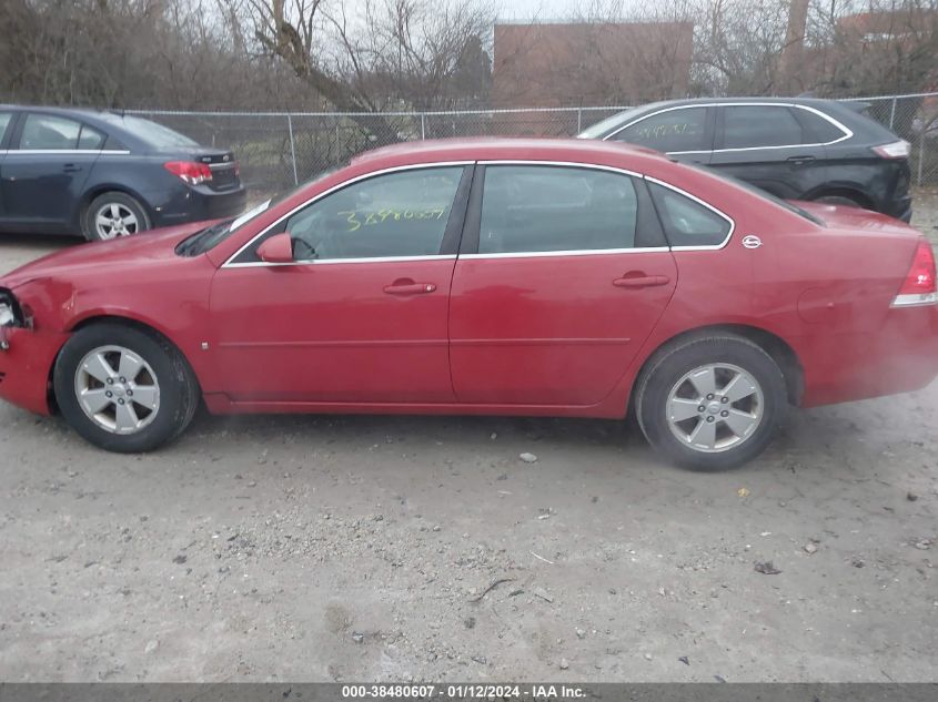 2G1WT58N689135749 | 2008 CHEVROLET IMPALA