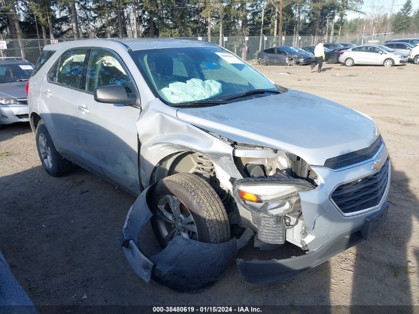 2016 CHEVROLET EQUINOX LS - 2GNFLEEK1G6239624