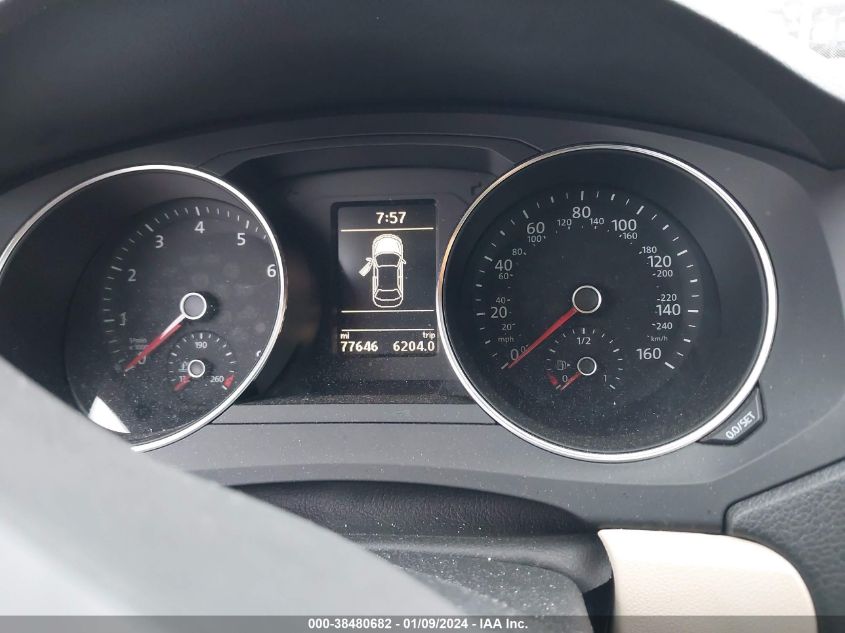 2017 VOLKSWAGEN JETTA 1.4T SE - 3VWDB7AJ3HM224560