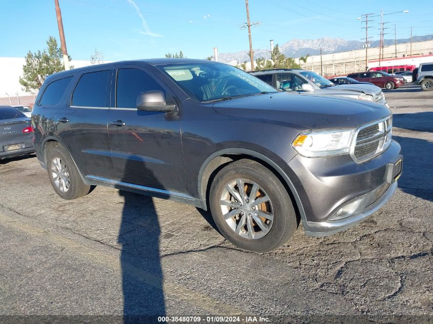 2017 DODGE DURANGO SXT RWD - 1C4RDHAGXHC917589