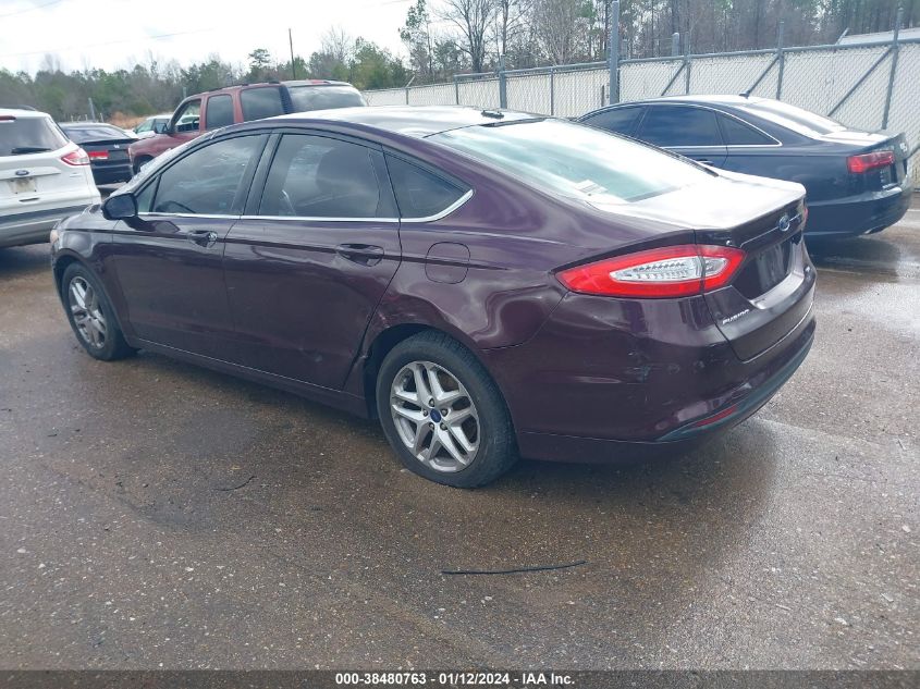 2013 FORD FUSION SE - 3FA6P0H76DR350798