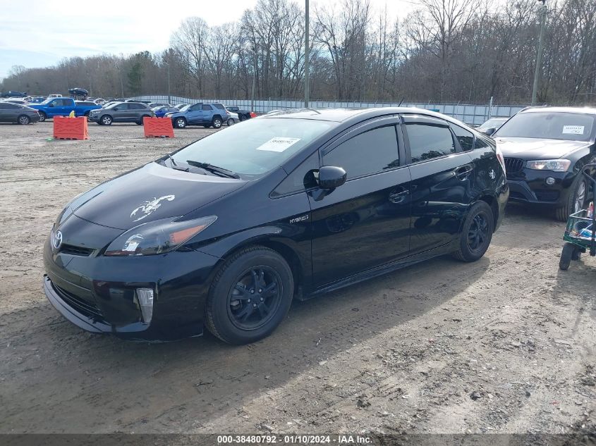2013 TOYOTA PRIUS TWO - JTDKN3DU0D5628092