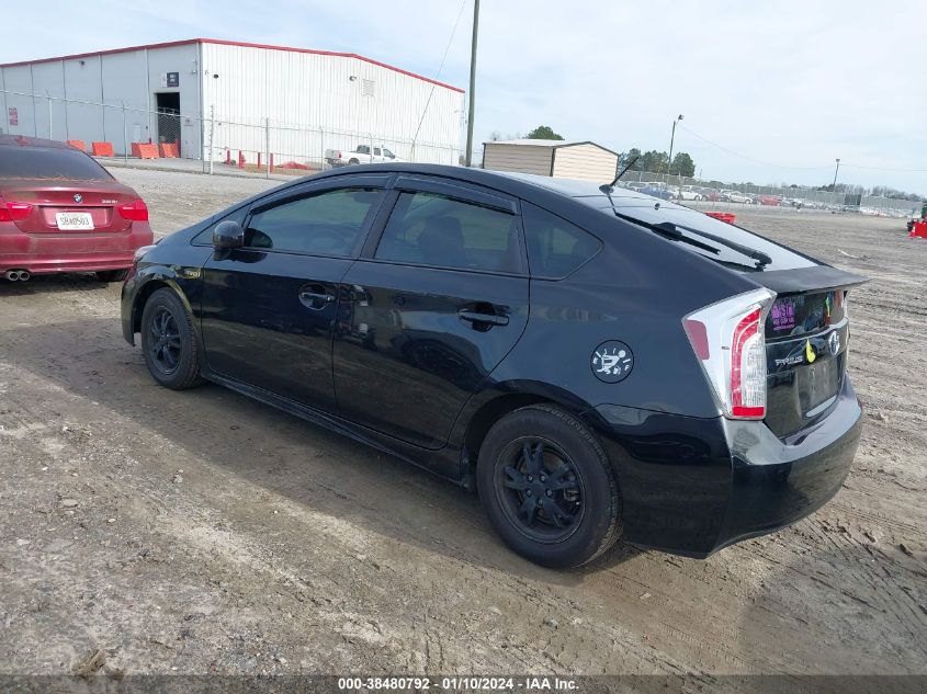 2013 TOYOTA PRIUS TWO - JTDKN3DU0D5628092