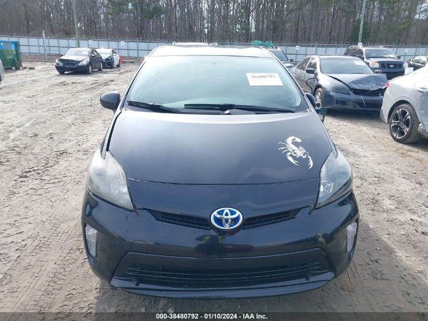 2013 TOYOTA PRIUS TWO - JTDKN3DU0D5628092
