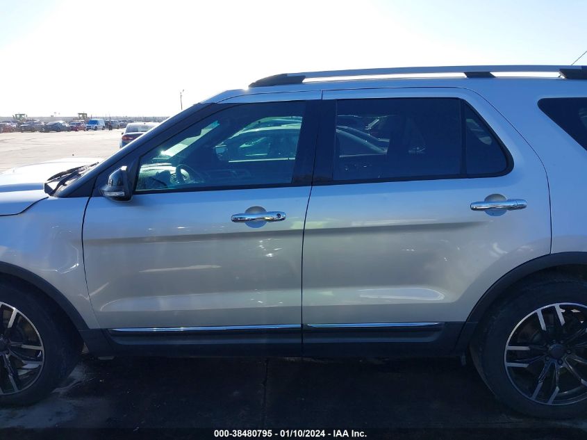 2013 FORD EXPLORER XLT - 1FM5K7D85DGC34149
