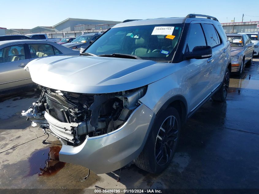 2013 FORD EXPLORER XLT - 1FM5K7D85DGC34149