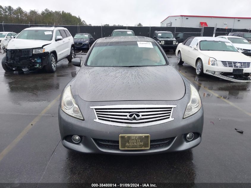 2013 INFINITI G37 JOURNEY/SPORT - JN1CV6AP8DM724274