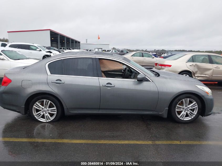 2013 INFINITI G37 JOURNEY/SPORT - JN1CV6AP8DM724274