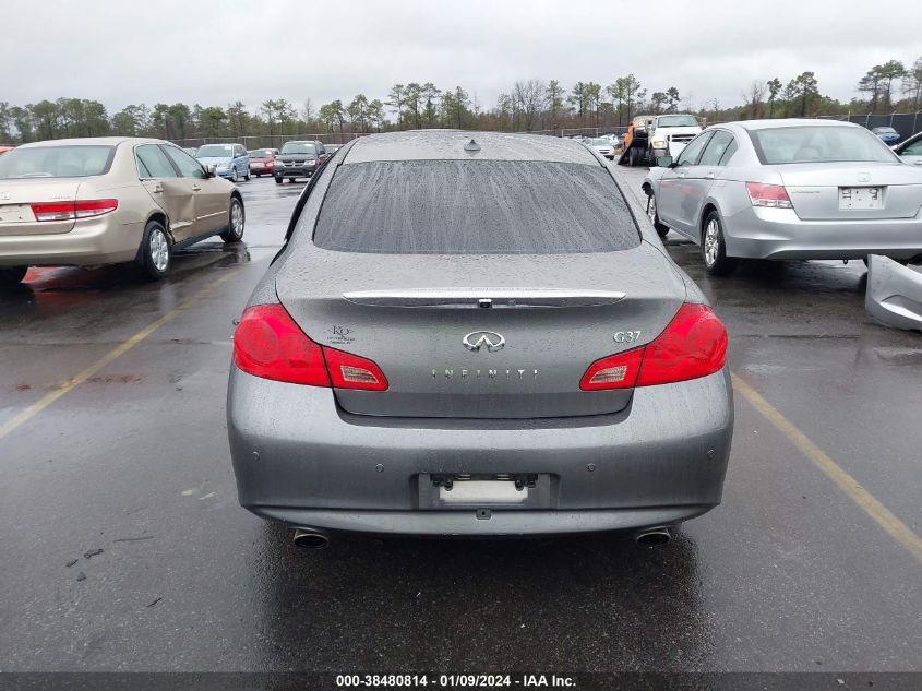 2013 INFINITI G37 JOURNEY/SPORT - JN1CV6AP8DM724274