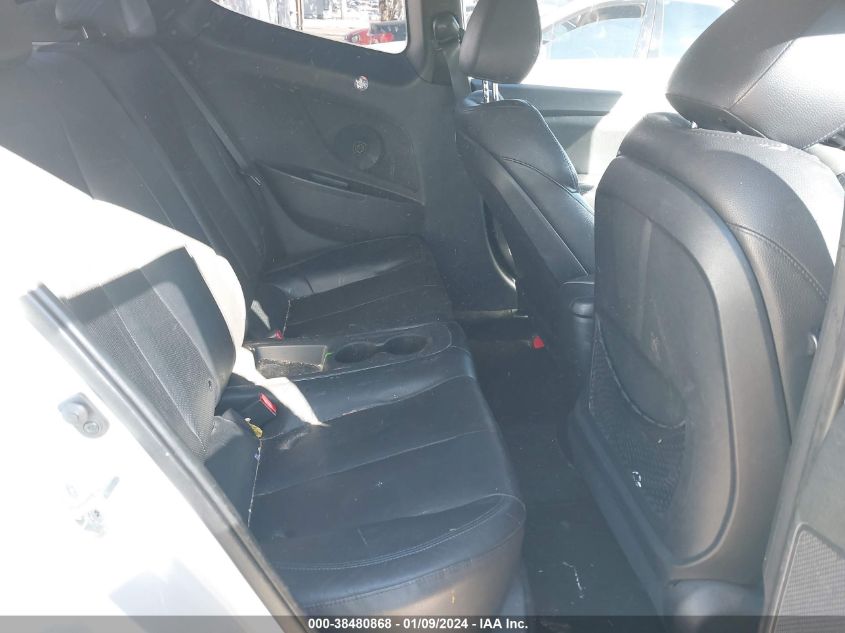 2013 HYUNDAI VELOSTER TURBO W/BLUE - KMHTC6AE4DU101196