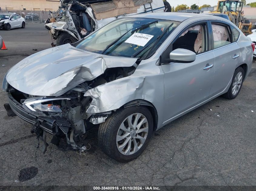 2019 NISSAN SENTRA SV - 3N1AB7AP1KL624353