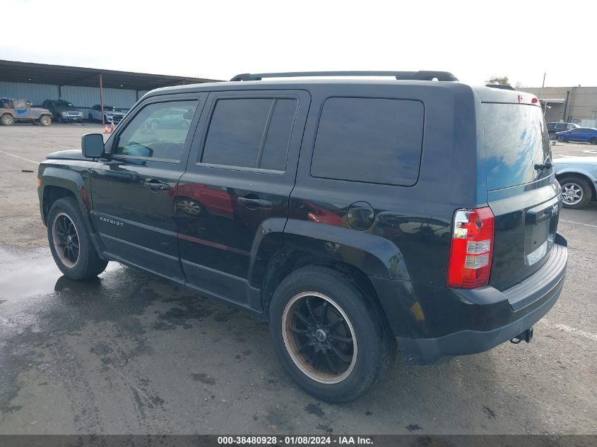 2013 JEEP PATRIOT SPORT - 1C4NJPBAXDD265363