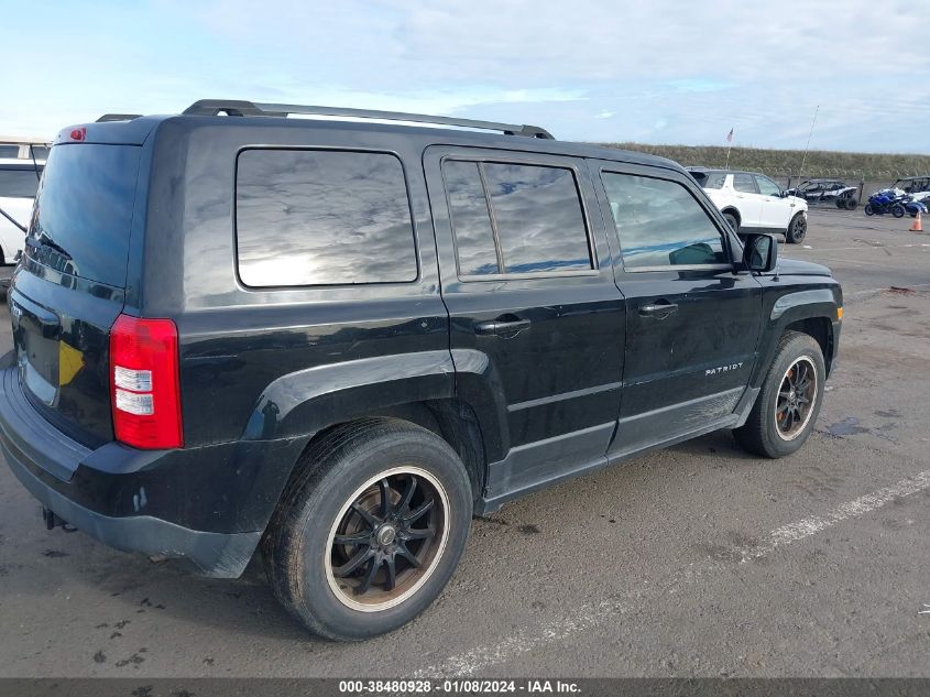 2013 JEEP PATRIOT SPORT - 1C4NJPBAXDD265363