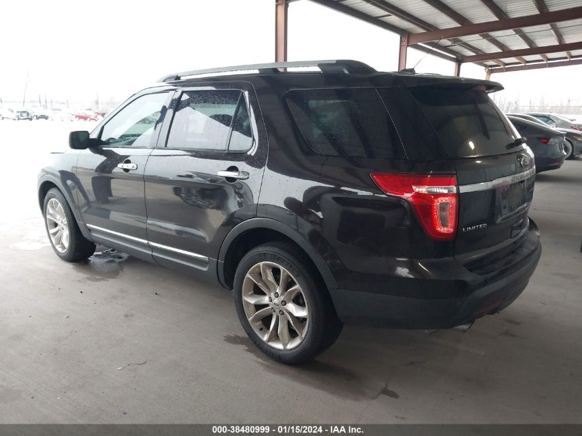 2013 FORD EXPLORER LIMITED - 1FM5K7F90DGA25424