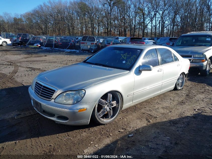 WDBNG83J83A327702 | 2003 MERCEDES-BENZ S-CLASS