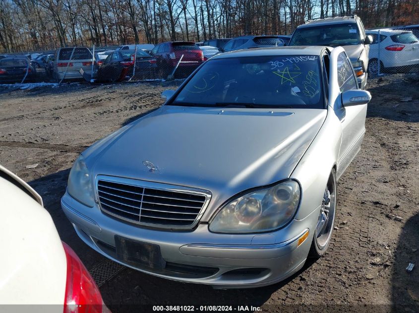 WDBNG83J83A327702 | 2003 MERCEDES-BENZ S-CLASS