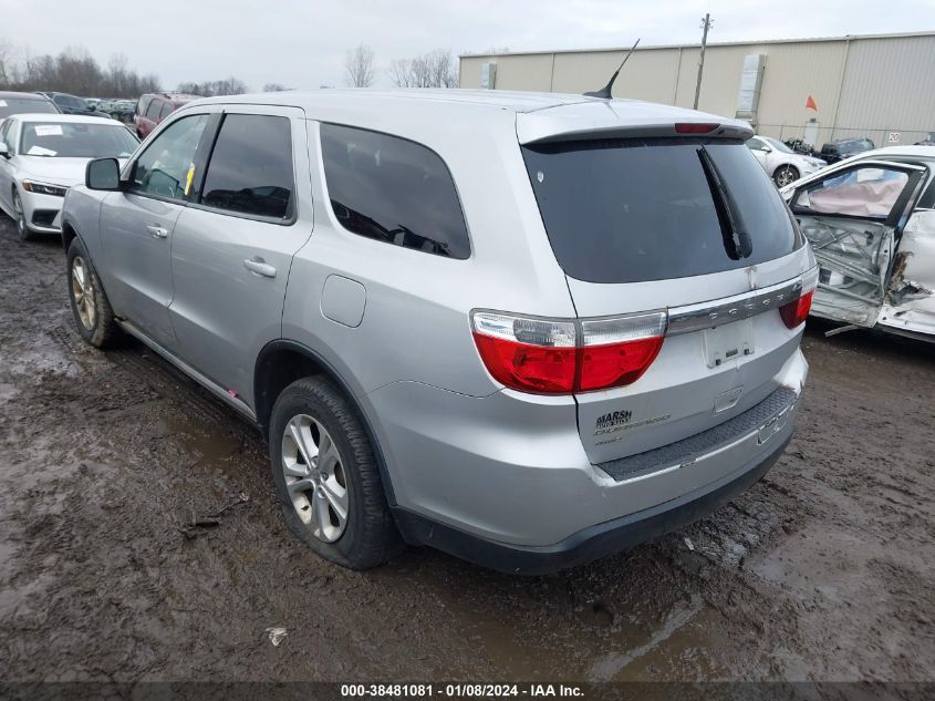 2013 DODGE DURANGO SXT - 1C4RDJAG1DC530415
