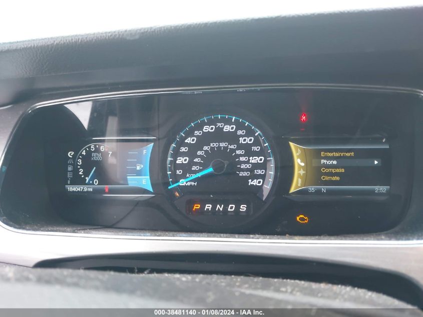 2013 FORD TAURUS SEL - 1FAHP2E89DG115241