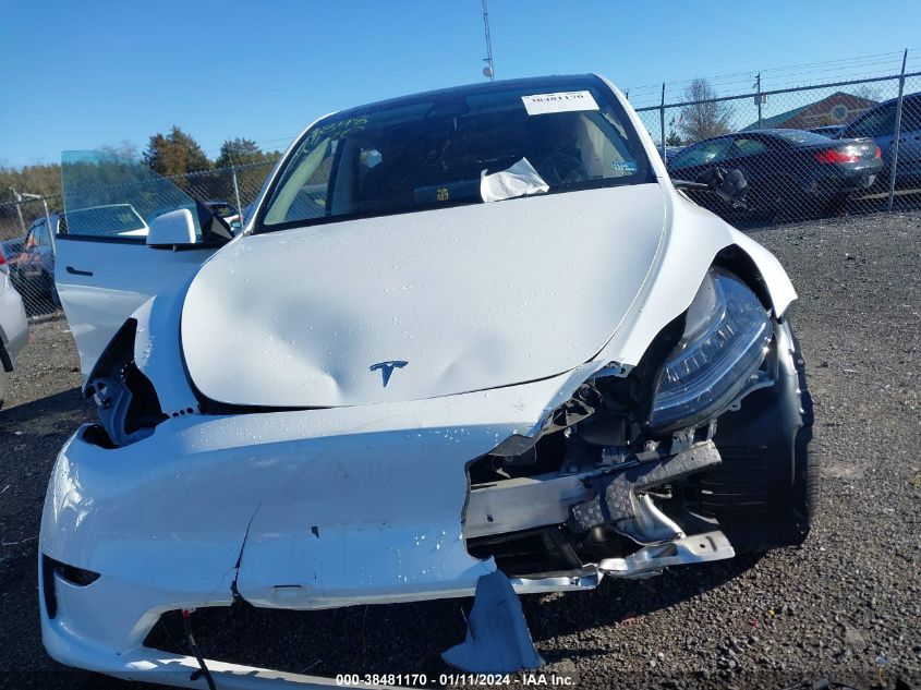 2023 TESLA MODEL Y AWD/LONG RANGE DUAL MOTOR ALL-WHEEL DRIVE - 7SAYGDEE0PF600350