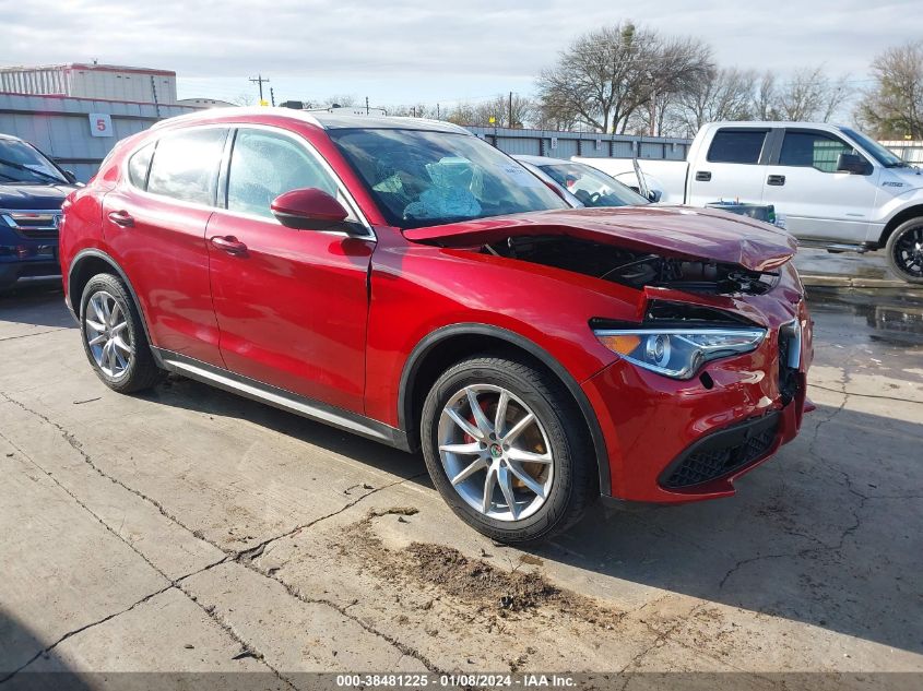 Lot #2525412515 2019 ALFA ROMEO STELVIO TI LUSSO AWD salvage car