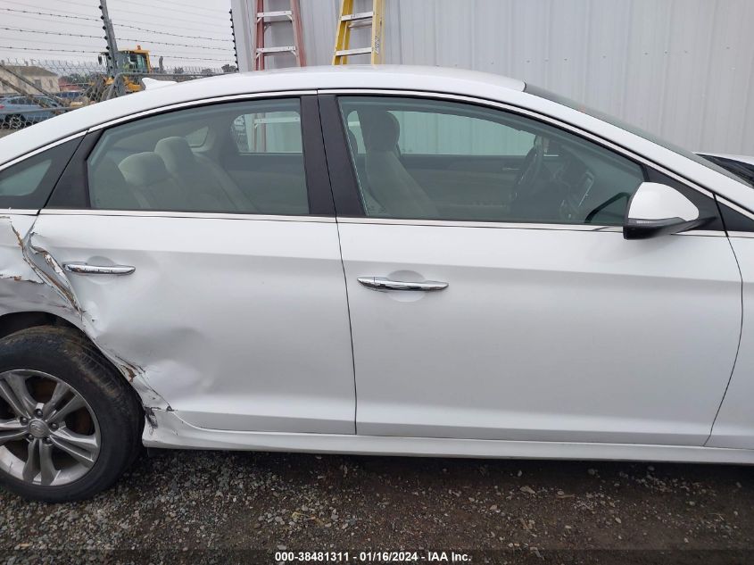 2018 HYUNDAI SONATA SEL - 5NPE34AFXJH606031